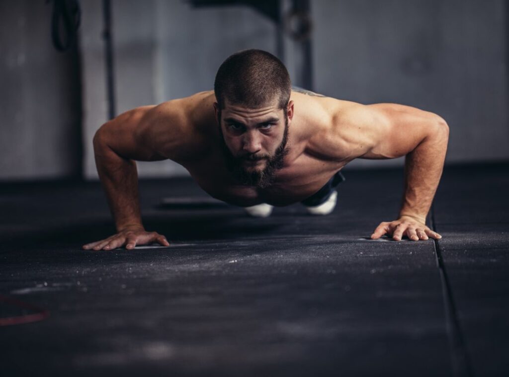 Push-Ups Upper Body Compound Exercises
