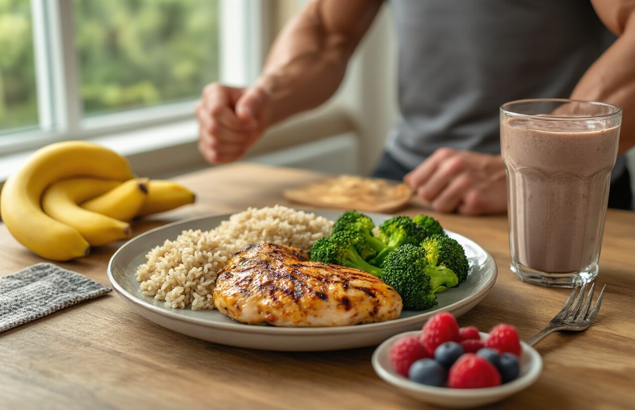 Recovery and Nutrition for Optimal Arm Growth