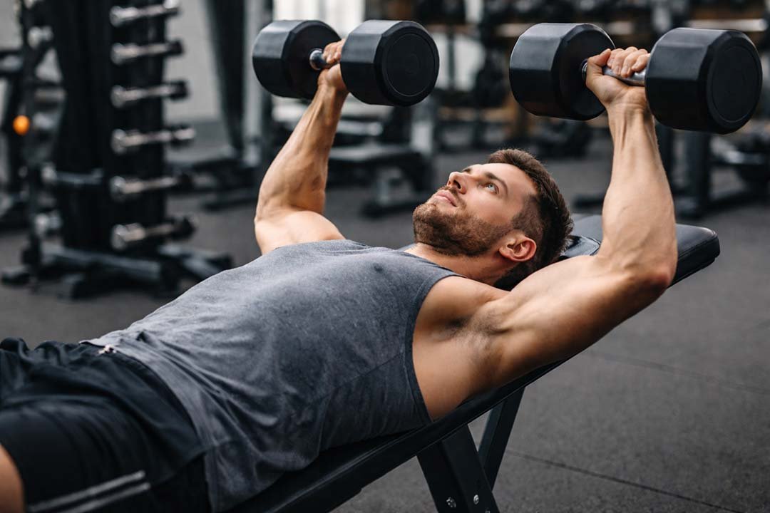 Chest Workout Exercises with Dumbbells