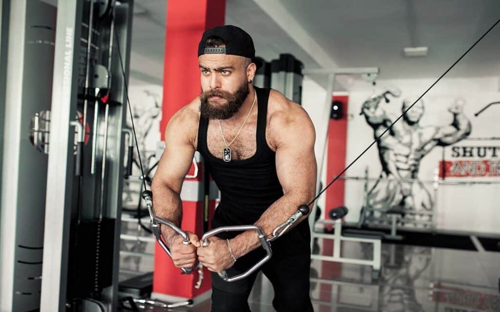 Chest Exercises Gym  Cable Chest Flyes