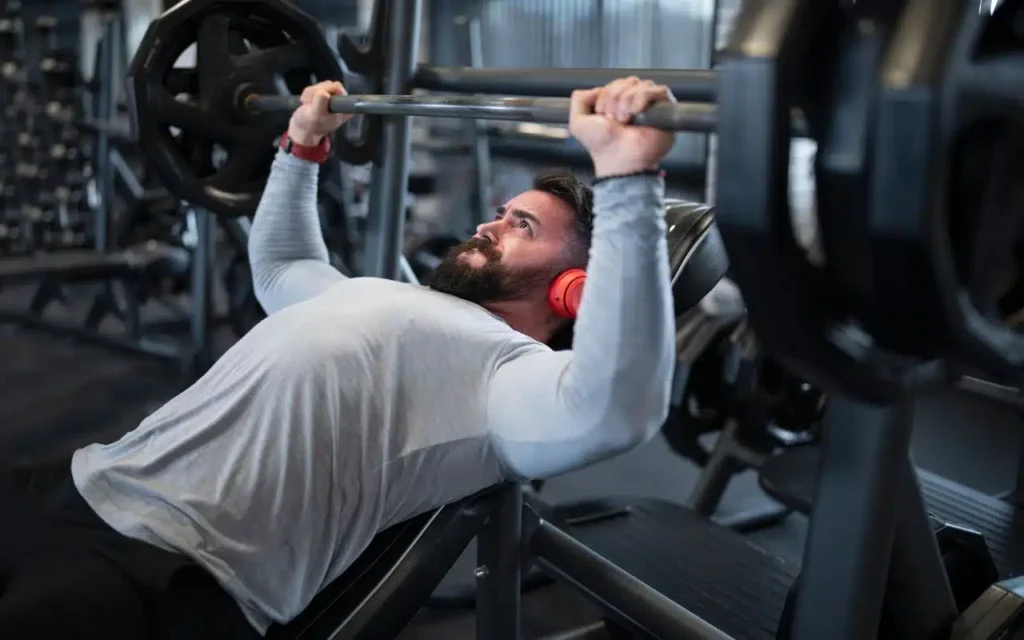 3. Bench Press – Upper Body Strength
