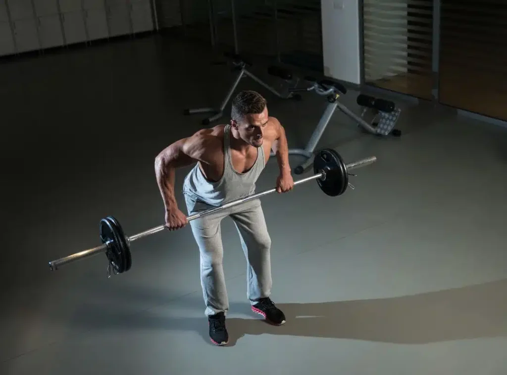 4. Bent-Over Rows
