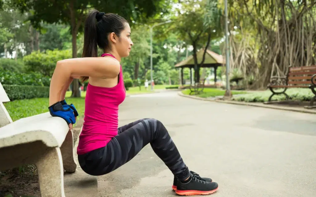 7. Dips – Triceps & Chest Builder
