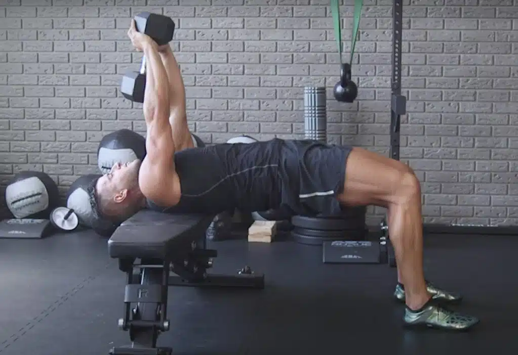 6. Dumbbell Pullover