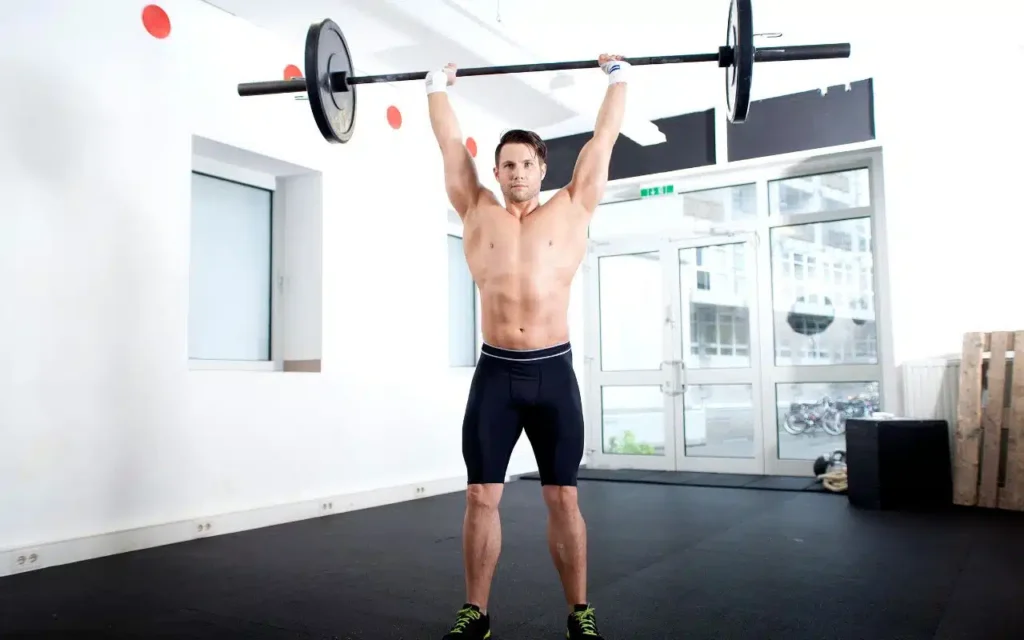5. Overhead Press – Strong Shoulders
