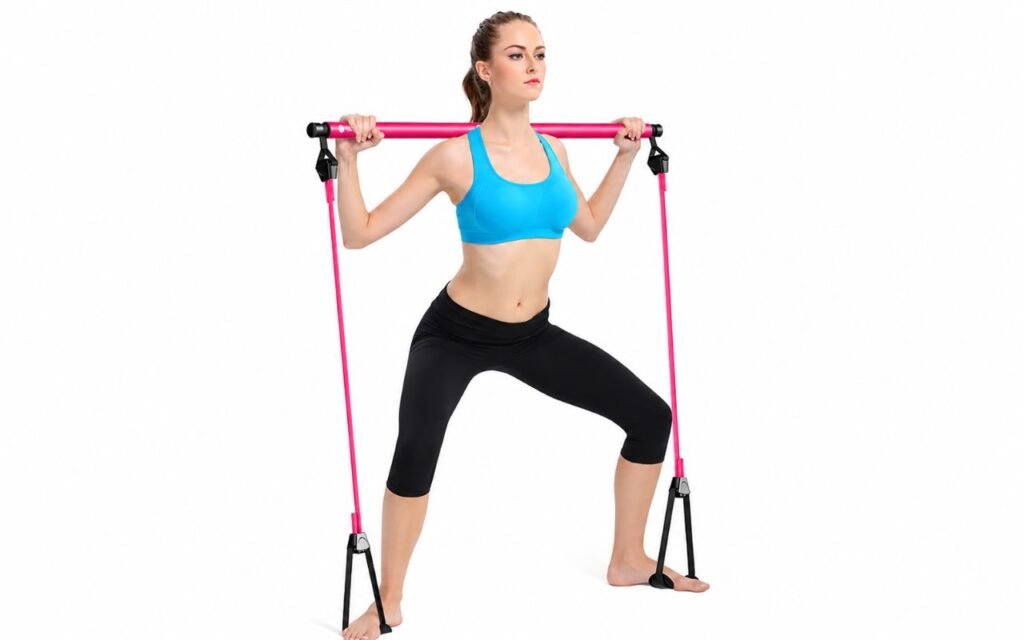 Pilates Bar Barbell Exercise